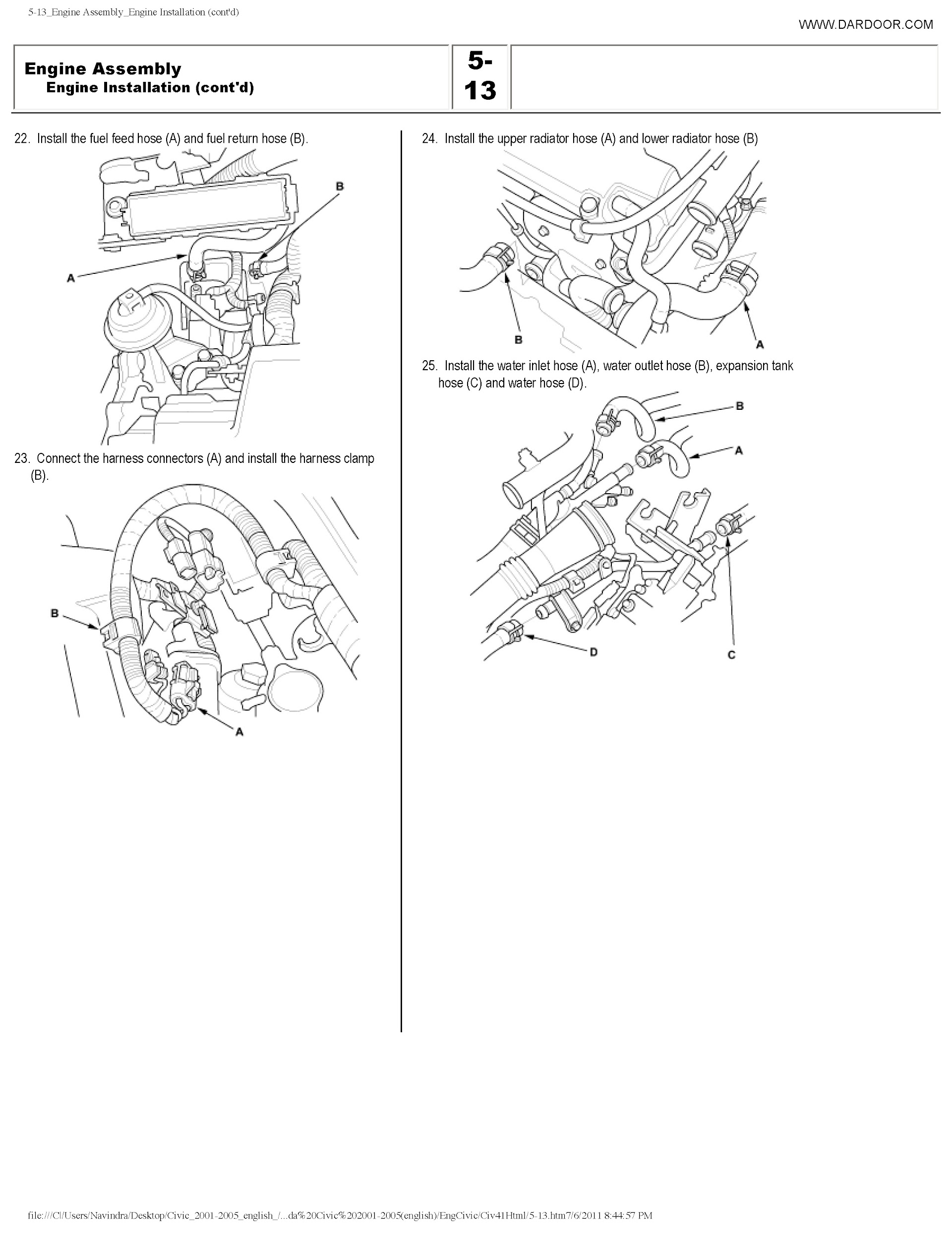 2002 Honda Civic Repair Manual