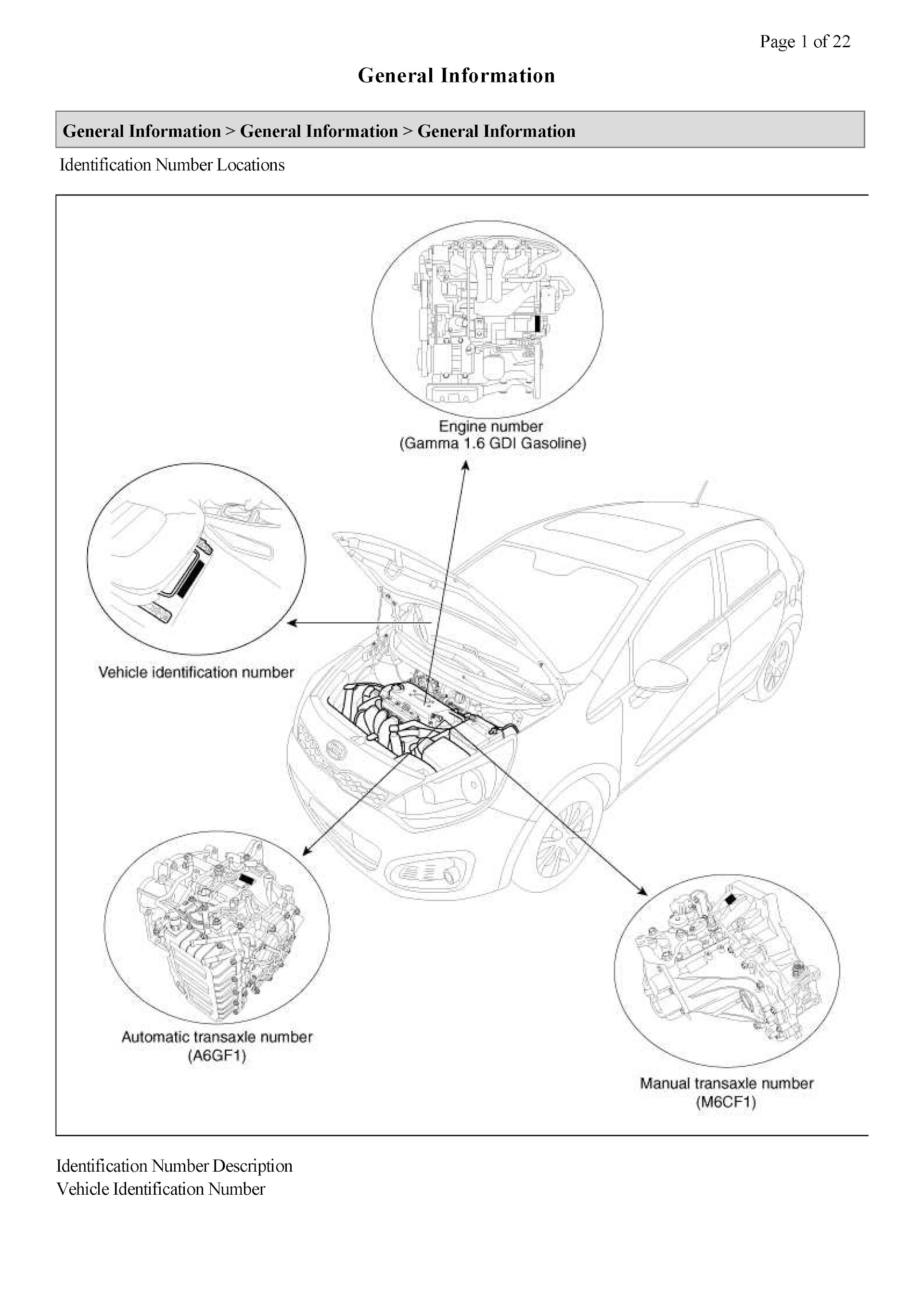 2011-2017 Kia Rio Repair Manual