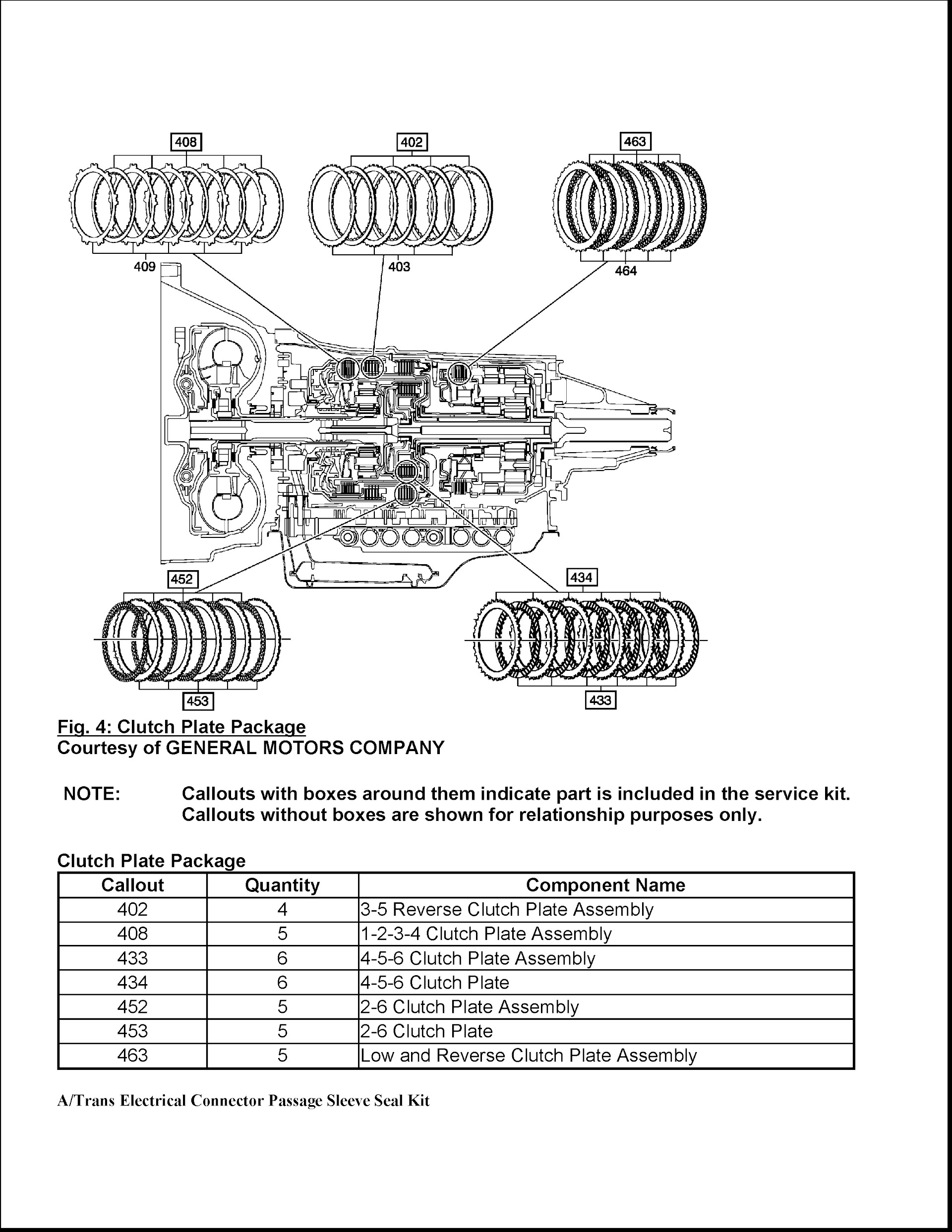 CONTENTS: 2014-2017 Chevrolet Corvette Repair Manual C7, CLutch Plate