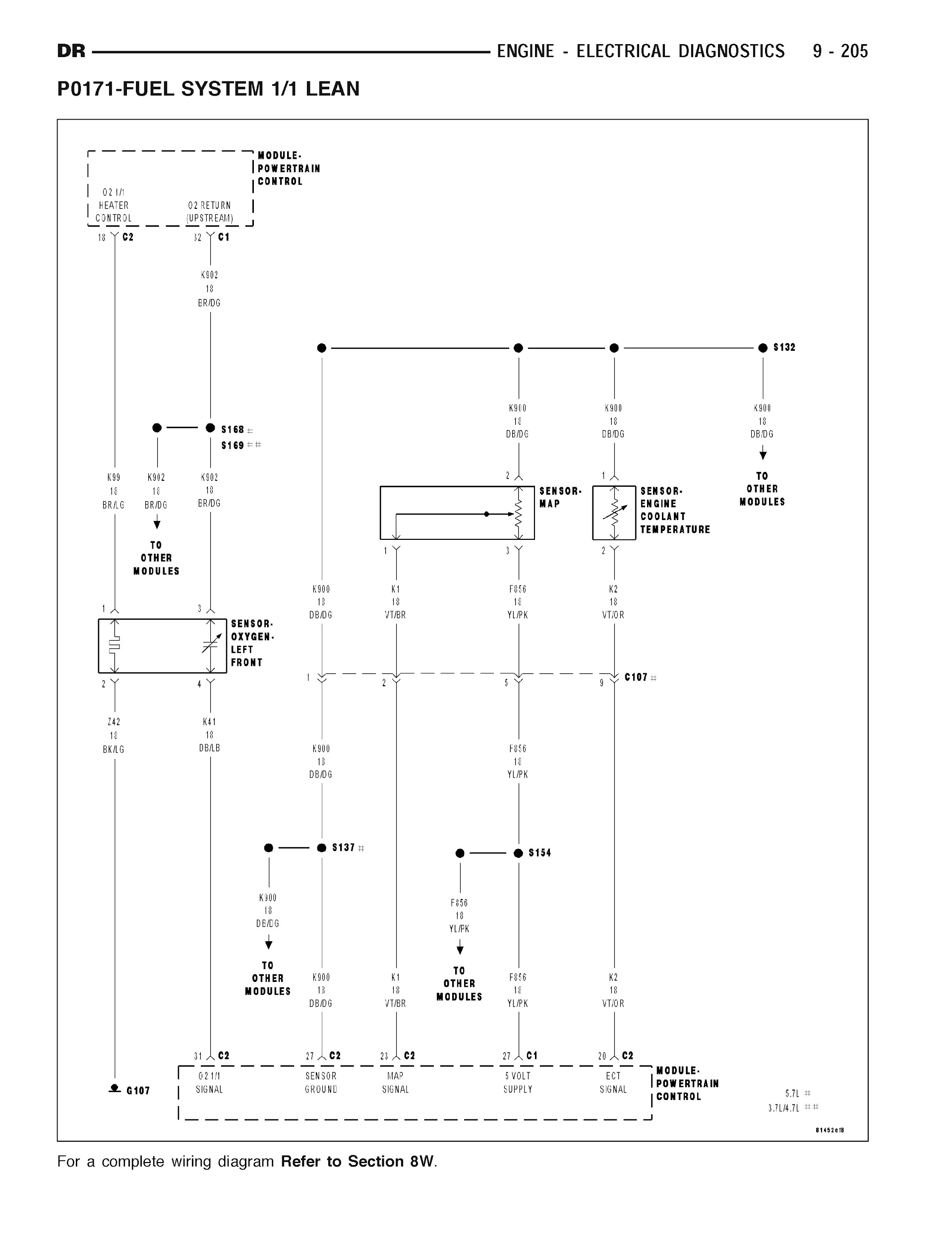 2007 Dodge RAM Repair Manual, Wiring Diagram