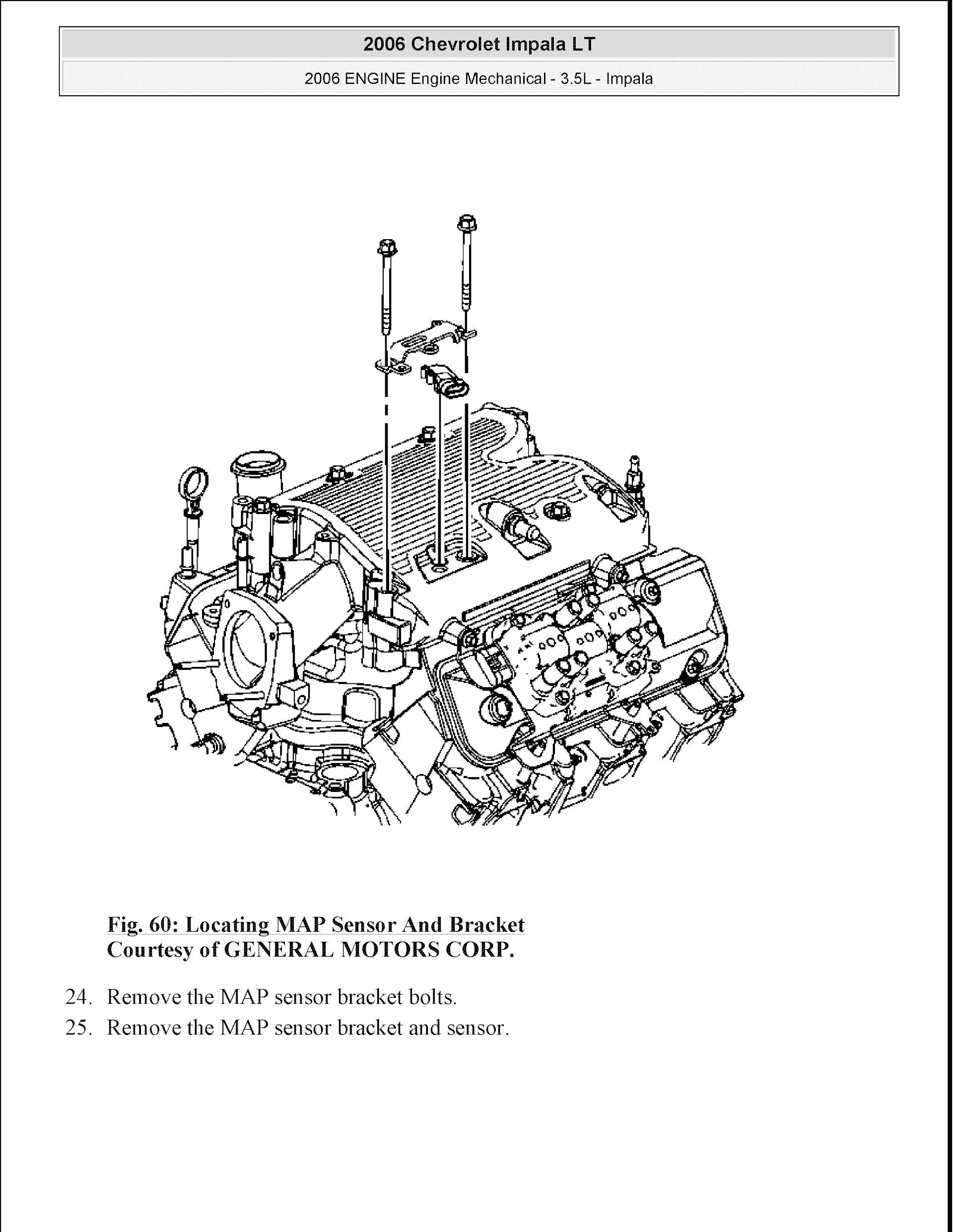 2006-2010 Chevrolet Impala Repair Manual, Engine