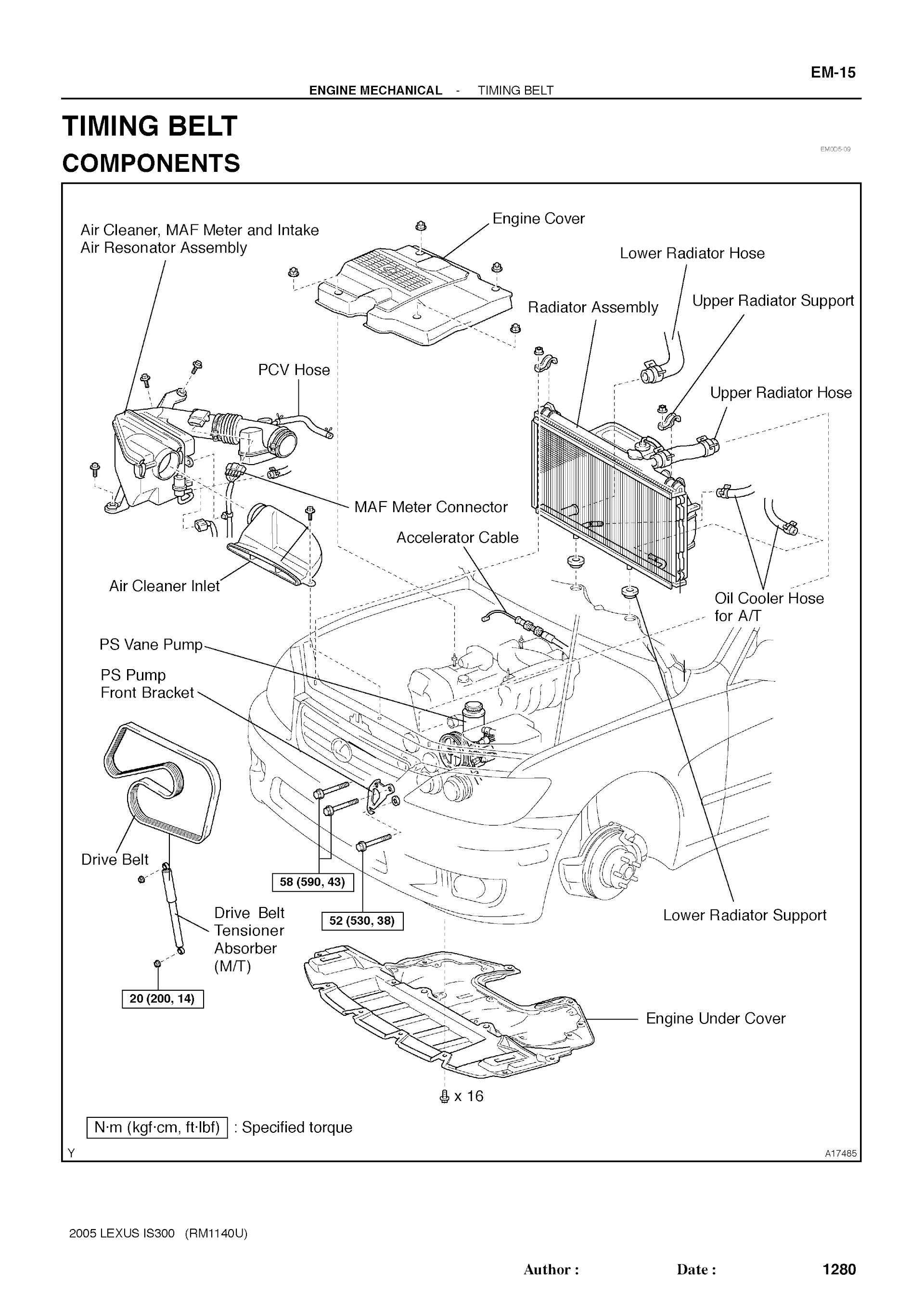 Download 2002-2005 Lexus IS300 Service Repair Manual.
