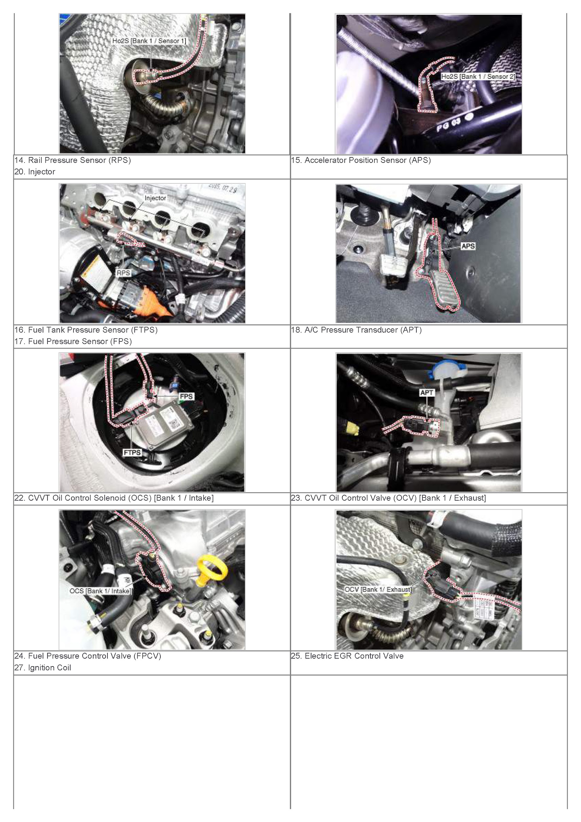 2017 Hyundai Ioniq Repair Manual, Schematic Diagram