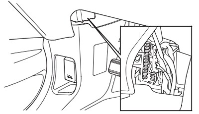 2003-2008 Honda Pilot Fuse Box Diagram