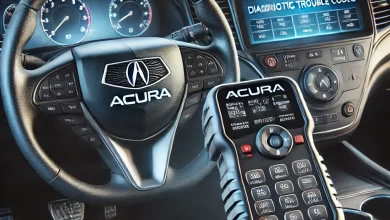 Comprehensive Table of Acura Diagnostic Trouble Codes (DTCs)