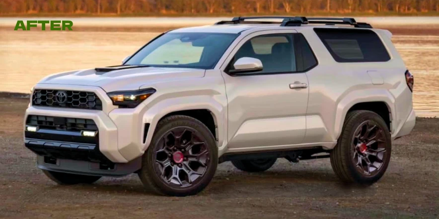 The Three-Door Toyota 4Runner: A Digital Dream of Sporty Luxury in a Compact Off-Roader