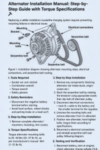 Alternator Installation Manual: Step-by-Step Guide & Torque Specifications