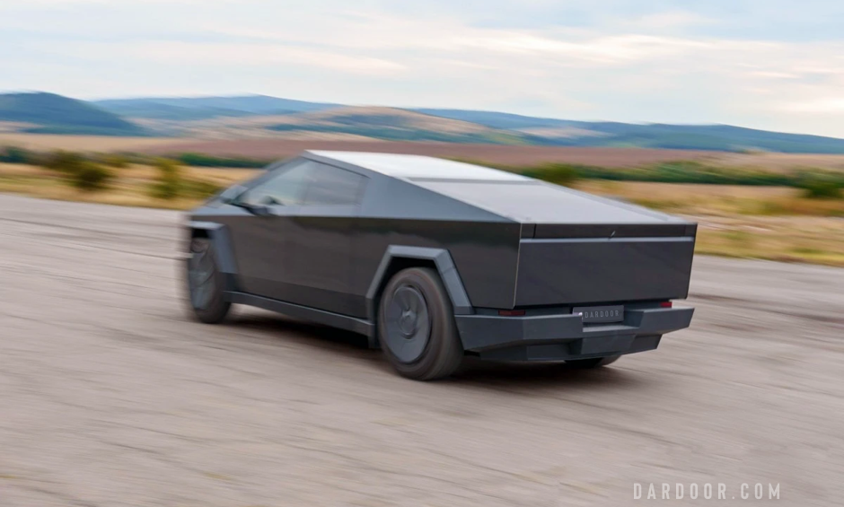 Beyond the Hype: Testing the Tesla Cybertruck Cyberbeast’s True Range in Europe Tesla Cybertruck Cyberbeast’-03