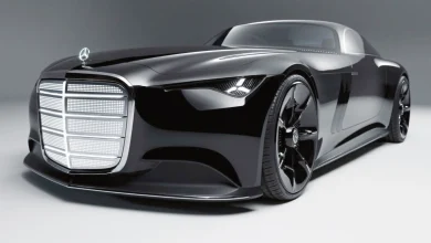 The Electric Mercedes That Glows in the Dark: Vision Iconic Concept Revealed