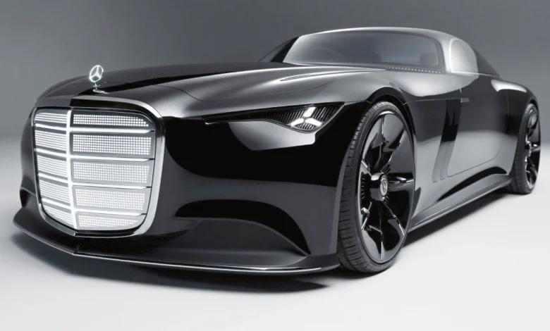 The Electric Mercedes That Glows in the Dark: Vision Iconic Concept Revealed