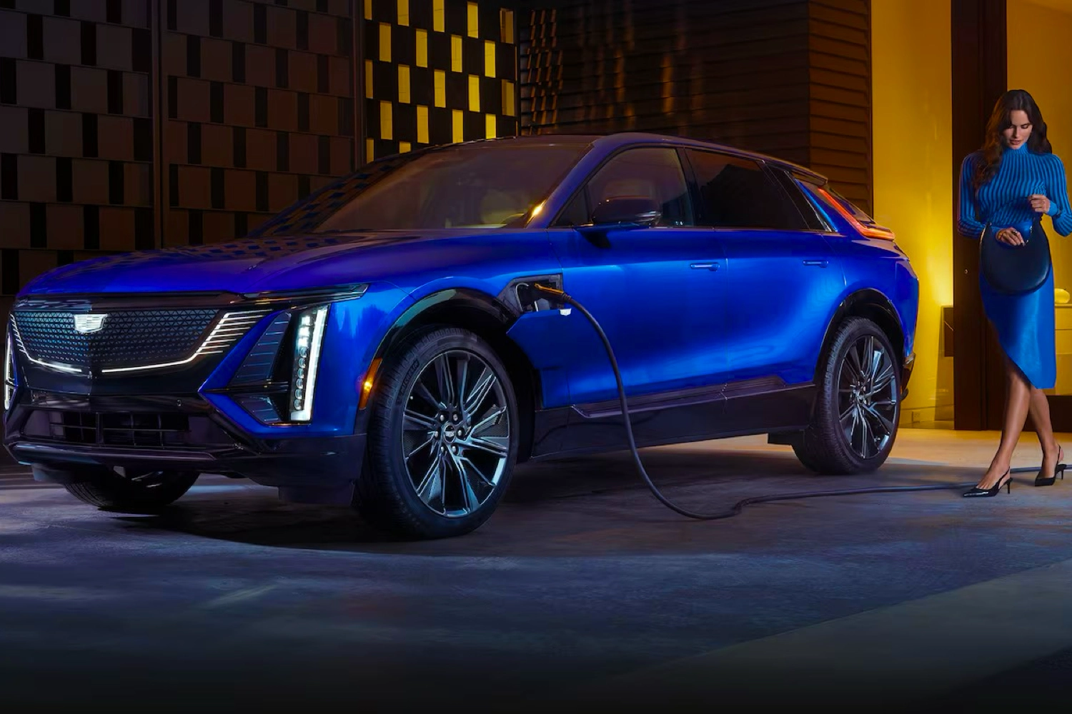 We Regret to Inform You the Cadillac Lyriq-V Is Amazing 2026 Cadillac LYRIQ Blue