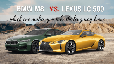 BMW M8 Lexus LC 500