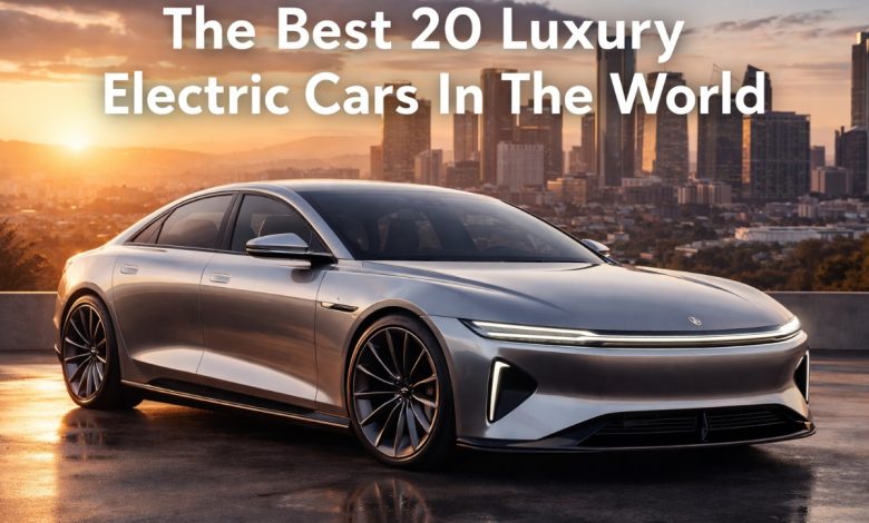 The Best 20 Luxury Electric Cars In The World
