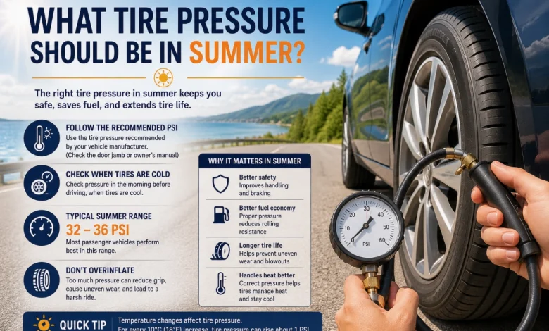 Tire Pressure in Summer: What You Need to Know and Why Overinflation Is Dangerous